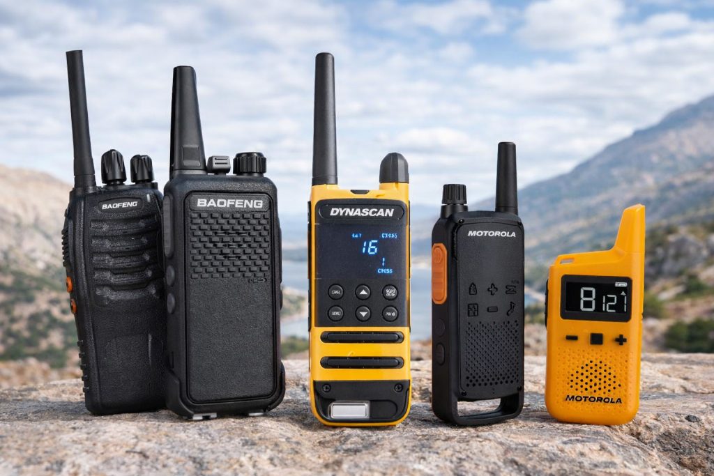 Comparativa de walkie talkies calidad precio en entorno de montaña