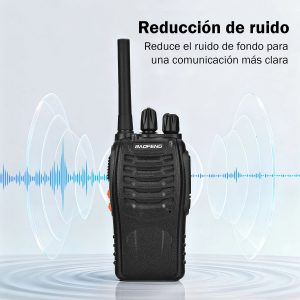 Función de reducción de ruido del walkie talkie Baofeng BF-88E para una comunicación más clara
